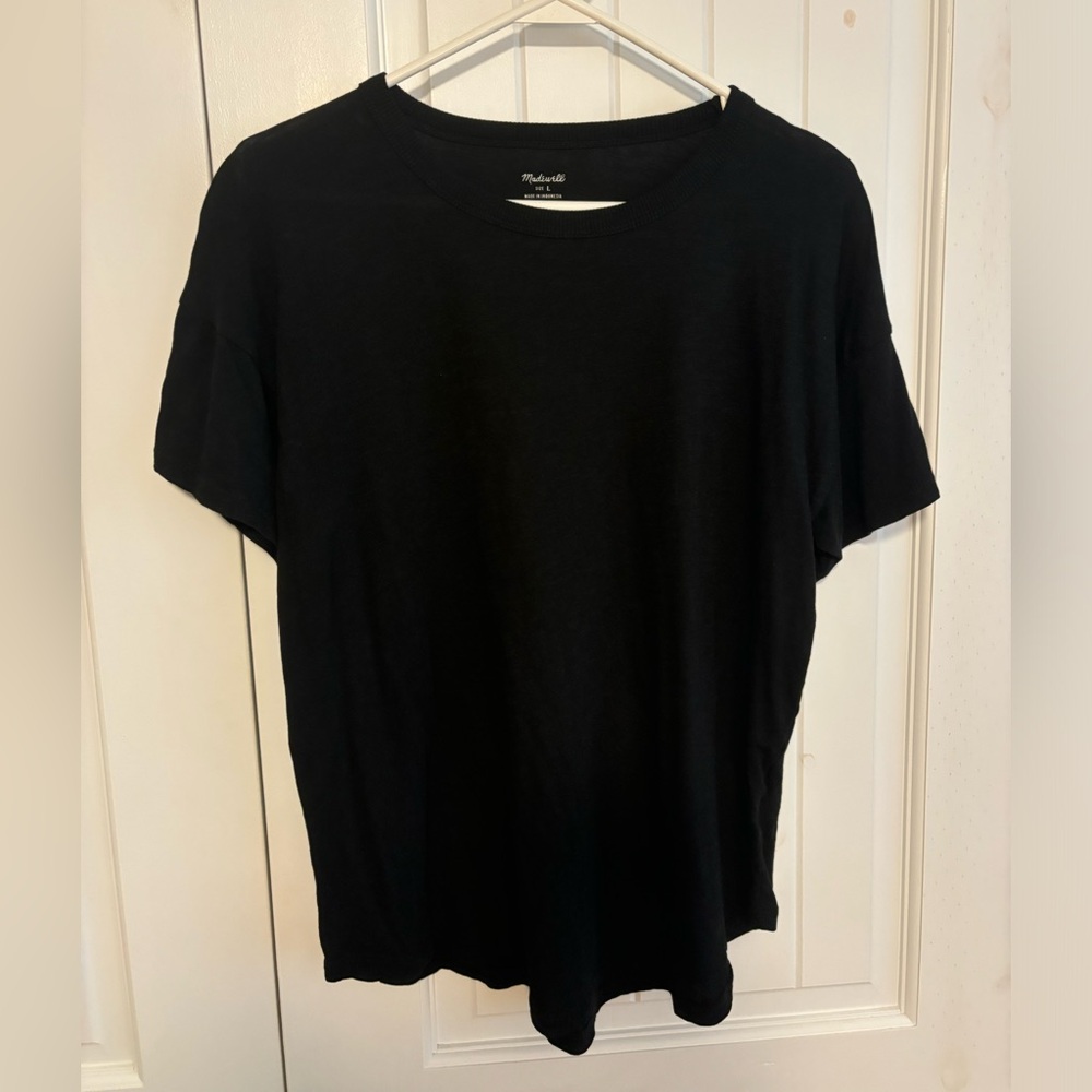 Large black Madewell shirt